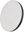 Circular LEDs, black, 15 W, with CCT change (cold/neutral/warm white)