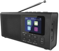 EMOS přenosné s Bluetooth, MP3, DAB / DAB+ / FM, černé - Rádio