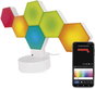 Modular Light EMOS GoSmart LED Hexagon table lamp white, 6 parts, 5.5 W, RGBIC dimmable, Wi-Fi - Modulární světlo