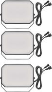 EMOS GoSmart outdoor, Starterkit, 3 Teile, 14 W, RGBIC dimmbar, Wi-Fi - LED-Strahler
