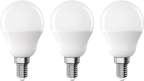 EMOS Classic Mini Globe, E14, 4,2 W (40 W), 470 lm, neutralweiß - 3er-Pack - LED-Birne - Hauptbild