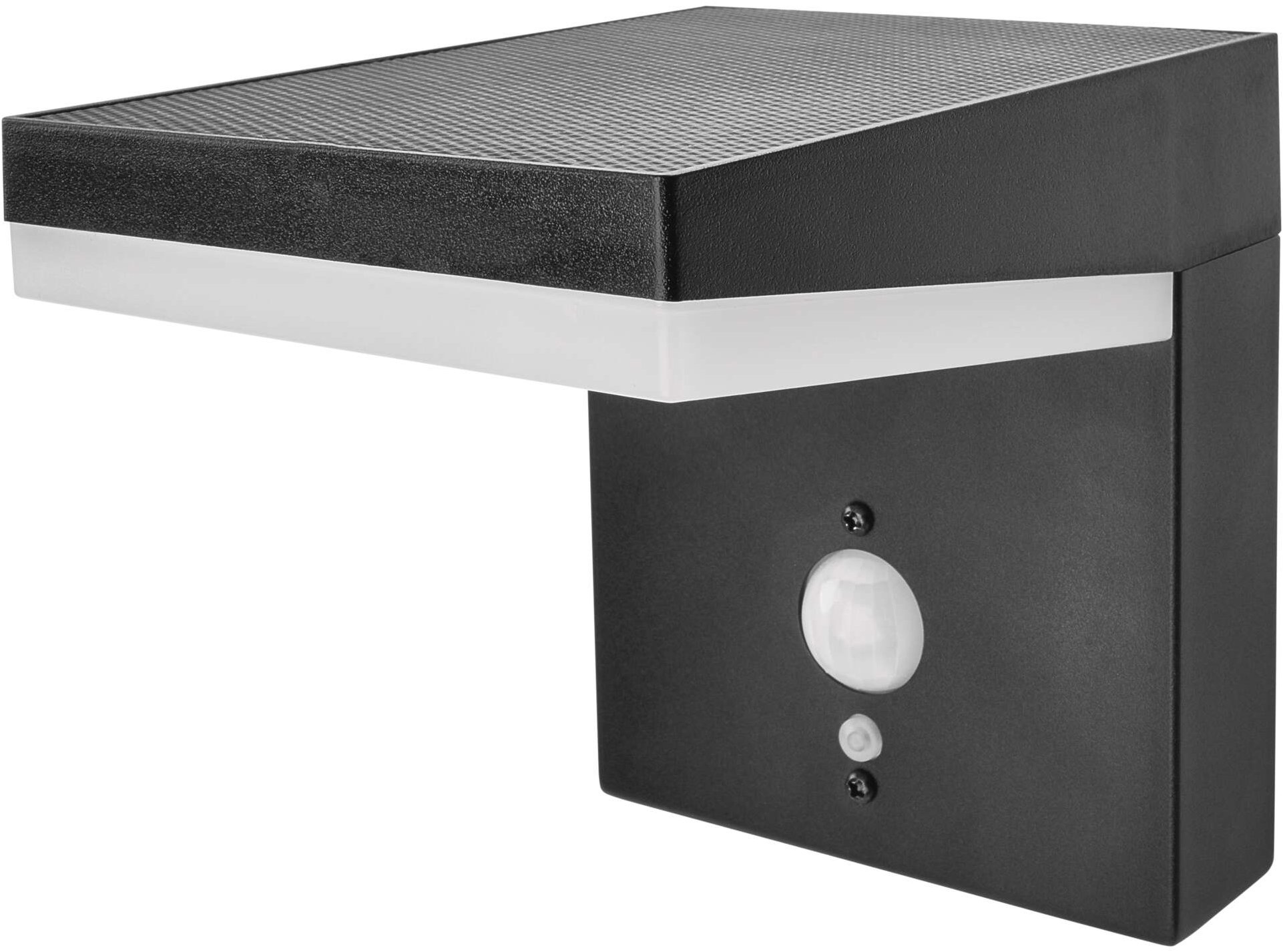 EMOS VEREA LED-es napelemes fali lámpa, szürkületérzékelővel, 10,7 × 15,4 × 13 cm