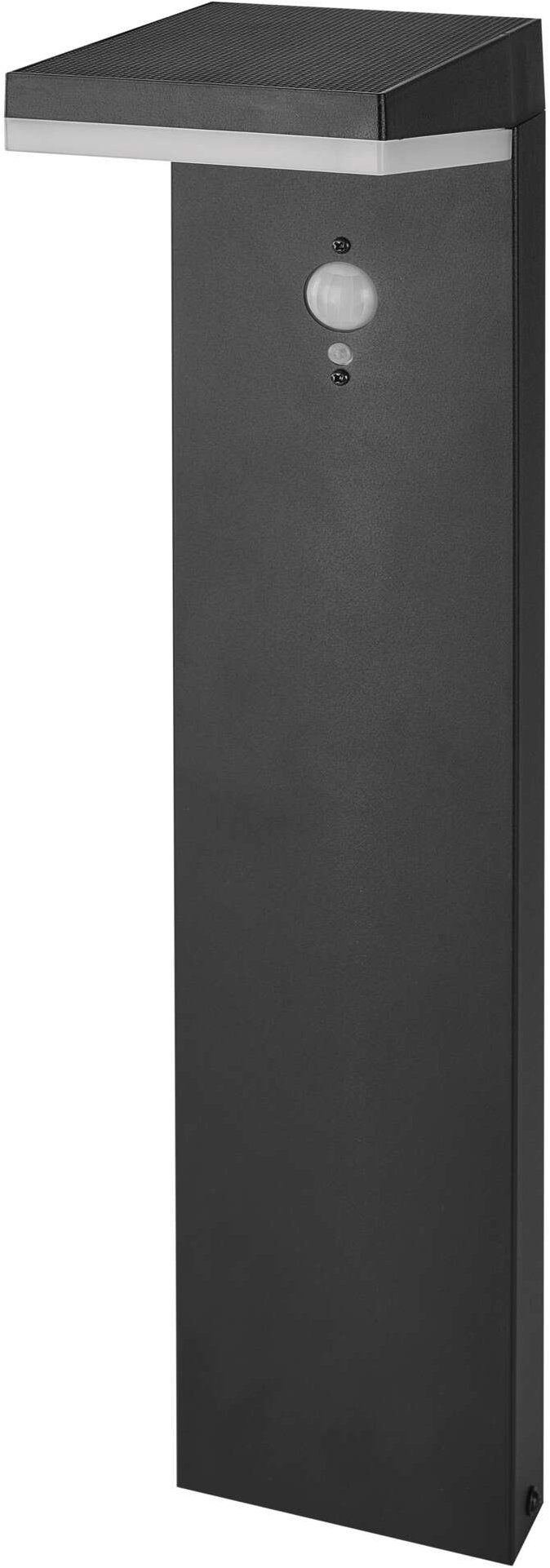 EMOS VEREA LED-es napelemes, szürkületérzékelővel, 10,7 × 15,4 × 50 cm