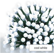 EMOS LED Christmas cherry chain - balls, 48 m, indoor and outdoor, cold white, programs, timer - Light Chain