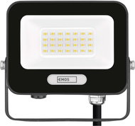 EMOS GLARO 20 W, black, IP65, 2000 lm, neutral white - LED Reflector