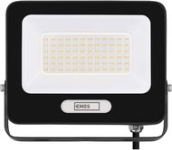 EMOS GLARO 50 W, black, IP65, 5000 lm, neutral white - LED Reflector