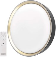 EMOS ILVI přisazené, kruhové 45 W, stmívání + CCT, černé/champagne - LED Light