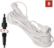 EMOS Extension Cable for Premium Connecting Chains, 10m, White, Outdoor and Indoor - Extension Cable