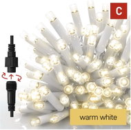 EMOS Premium LED Connecting Chain White, 5 m, Outdoor and Indoor, Warm White - Light Chain