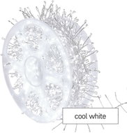EMOS LED Nano Chain on a Spool, Silver, 9.6m, Outdoor and Indoor, Cool White, Timer - Light Chain