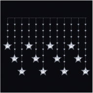 EMOS LED Christmas Hanging Decoration – Stars, 170 × 85cm, 3× AA, Outdoor and Indoor, Cool White, Ti - Light Chain