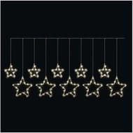EMOS LED Christmas Curtain – Stars, 190 × 50 cm, Outdoor and Indoor, Warm White - Light Chain