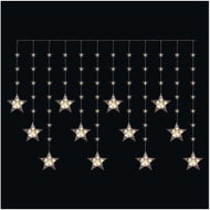 EMOS LED Christmas Hanging Decoration – Stars, 170 × 85cm, 3× AA, Outdoor and Indoor, Warm White, Ti - Light Chain