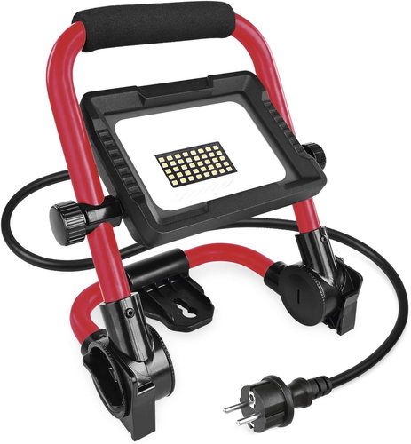 EMOS ELION 20 W, červeno-černý, IP65, 3000 lm, neutrální bílá - LED Reflector - Main image