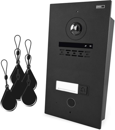 EMOS GoSmart Kamerová jednotka pro monitor IP880B 2WIRE a videotelefon IP-880 A 2WIRE, 1 tlač. - Bell Accessory - Main image