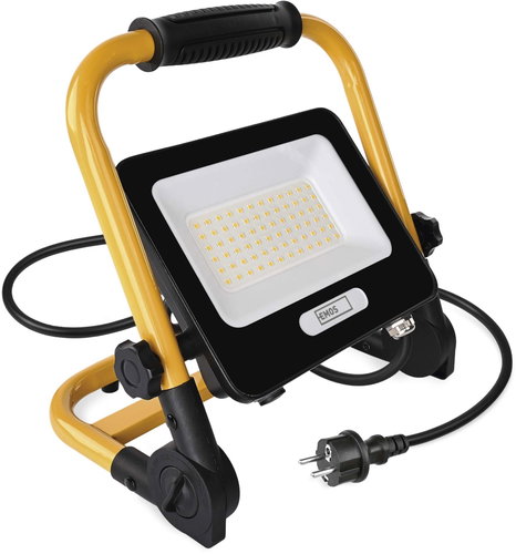 EMOS GLARO 50W, yellow/black, IP65, 5000lm, neutral white - LED Reflector - Main image