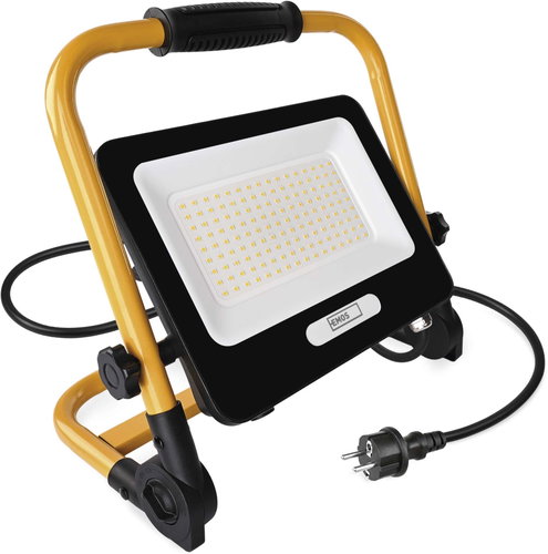 EMOS GLARO 100W, yellow-black, IP65, 10000lm, neutral white - LED Reflector - Main image