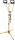 2×30W + tripod, black, neutral white