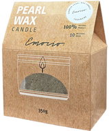 Emocio Loose wax 350 g Cashmere + 10 wicks, scented green - Candle Making Kit
