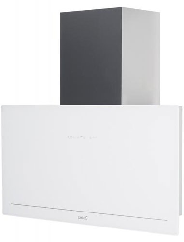 CATA GOYA STAINLESS STEEL WHITE GLASS 700 - Extractor Hood - Main image