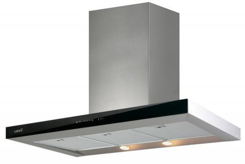 CATA LEGEND STAINLESS STEEL BLACK GLASS 900 - Extractor Hood - Main image