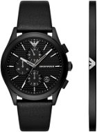 Emporio Armani pánská dárková sada hodinek Paolo a náramku AR80070SET - Men's Watch