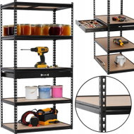 EMPT Metal Shelving Unit with Drawer, 180 × 90 × 60cm - Shelving Unit