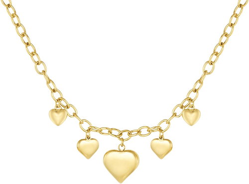 EMPT Ladies necklace "Endless love" in gold - Necklace - Main image