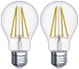 EMOS LED Glühbirne Filament A60 A++ 6,7W E27 warmes Weiß 2 Stk. - LED-Birne