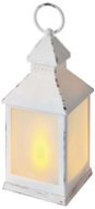 EMOS LED Dekoration - Laterne Milchglas weiß - Vintage - Weihnachtslaterne
