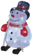 EMOS LED Christmas Snowman, 28cm, Outdoor, Cold White, Timer - Christmas Lights