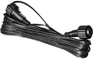 Light Chain EMOS Extension Cable for Connecting Chains Standard Black, 10m, Indoor and Outdoor - Světelný řetěz