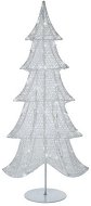 EMOS LED vianočný 3D stromček, 90 cm, vnútorný, studená biela, časovač - Vianočný stromček
