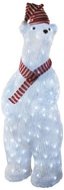 EMOS LED karácsonyi medve, 80 cm, beltéri és kültéri, hideg fehér, időzítővel - Karácsonyi világítás