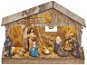 EMOS LED vianočný Betlehem drevený, 19 cm, 3× AA, vnútorná, teplá biela, časovač - Vianočné osvetlenie