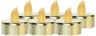 LED Candle EMOS LED decoration - 6x tea light gold, 6x CR2032, indoor, vintage - LED svíčka