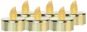 EMOS LED dekoráció - 6x teamécses, arany, 6x CR2032, beltéri, vintage - LED gyertya