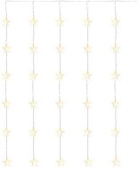 EMOS LED vianočný záves – hviezdy, 120 × 90 cm, vonkajšie aj vnútorné, teplá biela, časovač - Svetelná reťaz