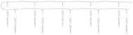 Weihnachtsbeleuchtung EMOS LED Weihnachtsgirlande - 10x Eiszapfen, 1,35 m, 2x AA, innen, kaltweiß, Timer - Vánoční osvětlení