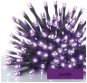 EMOS Standard LED Connecting Christmas Chain, 10m, Indoor and Outdoor, Purple - Light Chain