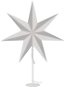 EMOS gyertyatartó E14 izzóhoz, papírcsillaggal, fehér, 67x45 cm, beltéri - Elektromos karácsonyi gyertya