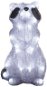 EMOS LED Dekoration - leuchtender Waschbär, 39 cm, innen und außen, kaltweiß, Timer - Weihnachtsbeleuchtung