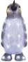 EMOS LED-Dekoration - Leuchtpinguin, 35 cm, innen und außen, kaltweiß, Timer - Weihnachtsbeleuchtung