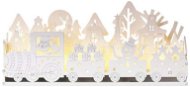EMOS LED wooden decoration - train, 14 cm, 2x AA, indoor, warm white, timer - Christmas Lights