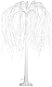 EMOS LED tree, 120 cm, indoor and outdoor, cool white - Christmas Tree