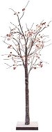 EMOS LED svietiaci stromček s bobuľami, 120 cm, vonkajší i vnútorný, teplá biela, časovač - Vianočný stromček