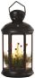 EMOS LED decoration - Christmas lantern with candles black, 35,5 cm, 3x AAA, indoor, vintage - Christmas Lights