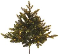 EMOS LED vianočný stromček, 75 cm, 3× AA, vnútorný, teplá biela, časovač - Vianočný stromček