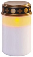 LED-Kerze EMOS LED-Friedhofskerze, 12,5 cm, 2x C, innen und außen, Vintage, Timer - LED svíčka