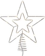 Vianočné osvetlenie EMOS Štandard LED spojovacia vianočná hviezda, 28,5 cm, vonkajšia aj  vnútorná, teplá biela - Vánoční osvětlení